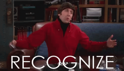 Recognize The Big Bang Theory GIF - Recognize The Big Bang Theory GIFs