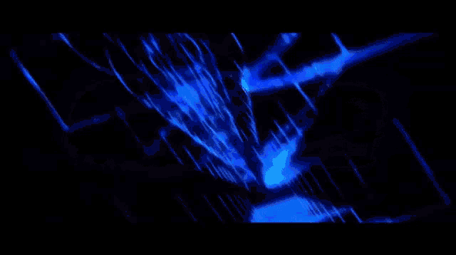 the sonic the hedgehog movie logo is glowing in the dark