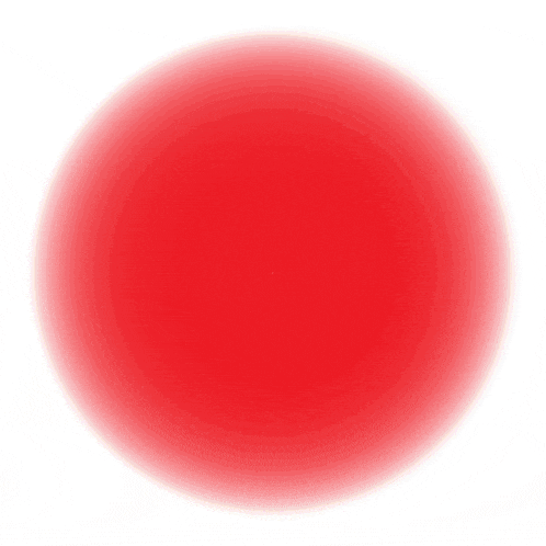 a red circle on a white background with a gradient