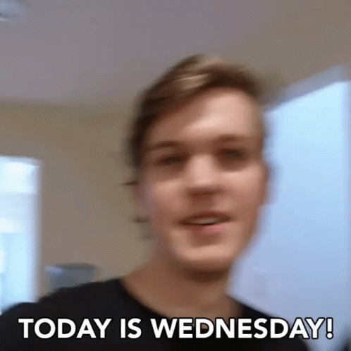 Today Is Wednesday Today GIF - Today Is Wednesday Wednesday Today GIFs