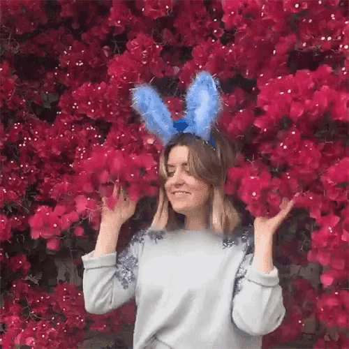 Excited Yay GIF - Excited Yay Flowers GIFs