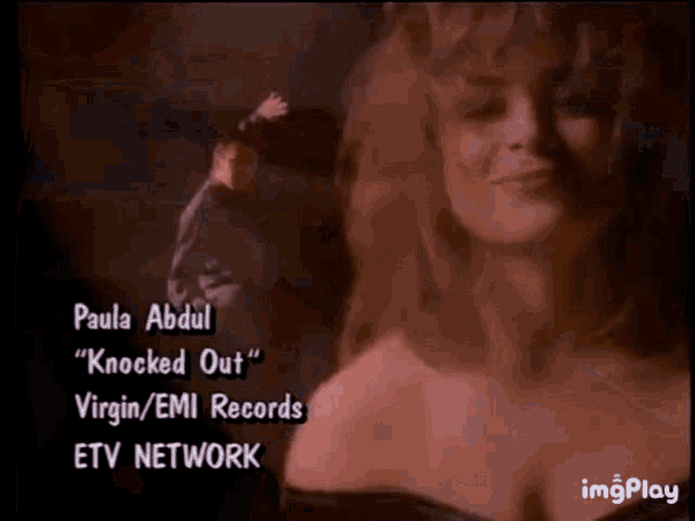 Paula Abdul Knocked Out GIF - Paula Abdul Knocked Out Music Video GIFs