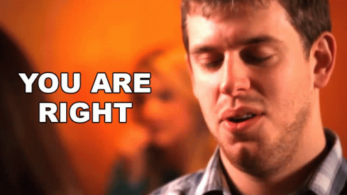 You Are Right Corey Vidal GIF - You Are Right Corey Vidal You Got That Right GIFs