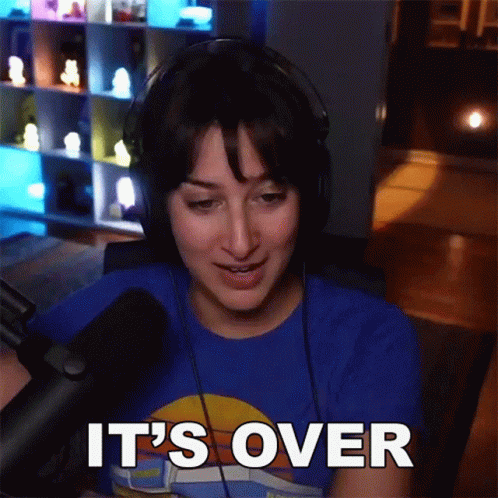 Its Over Alli Speed GIF - Its Over Alli Speed Feralwife GIFs