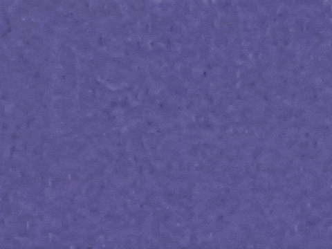 a cartoon character with blue eyes is surrounded by blocks that spell out the letters c and p on a purple background .