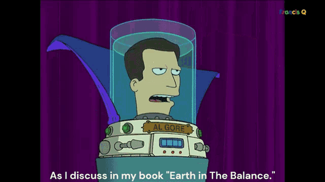 a cartoon of a man in a helmet with the name algore on it
