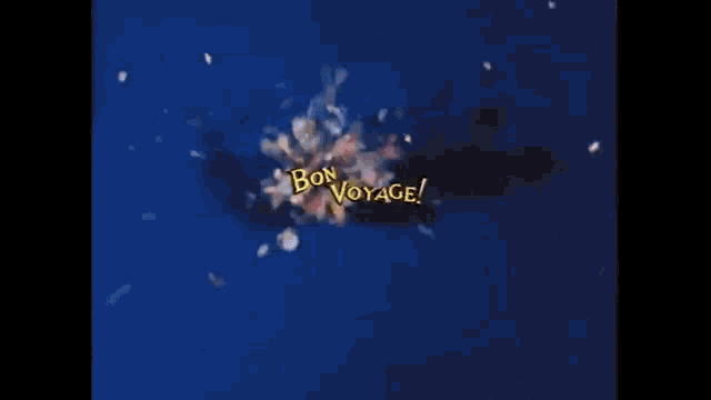 Bon Voyage Disney GIF - Bon Voyage Disney Confetti GIFs