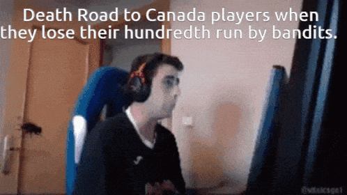 Death Road To Canada Pov GIF - Death Road To Canada Pov Death Road GIFs