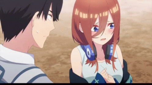 Miku Nakano Nakano Miku GIF - Miku Nakano Nakano Miku The Quintessential Quintuplets GIFs