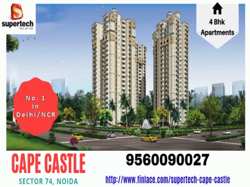 Supertech Cape Castle Residential Property In Noida GIF - Supertech Cape Castle Residential Property In Noida Supertech Cape Castle Sector74noida GIFs