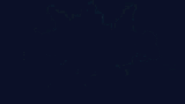 a lightning bolt strikes the letters r and a