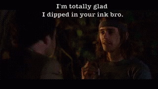 Dipped In Your Ink GIF - Dipped Your Ink James Franco GIFs