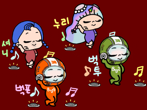 a group of cartoon characters with one wearing a helmet that has the number 38 on it