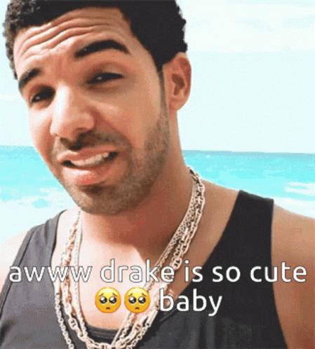 Cute Drake GIF - Cute Drake Goofy GIFs