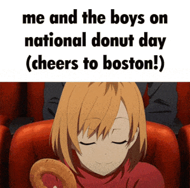 Anime Boston GIF - Anime Boston Donuts GIFs