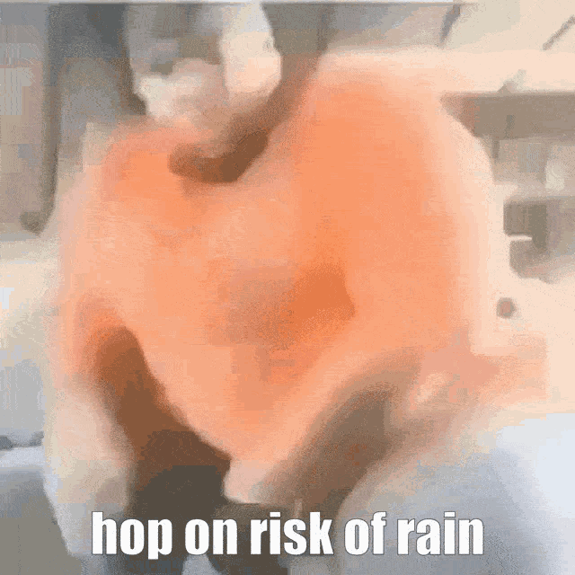 Hop On Risk Of Rain GIF - Hop On Risk Of Rain GIFs
