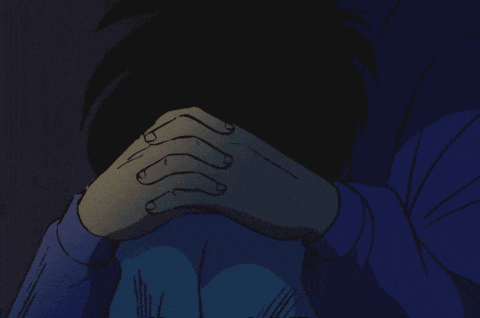 a drawing of a person kneeling down with their hands on their knee