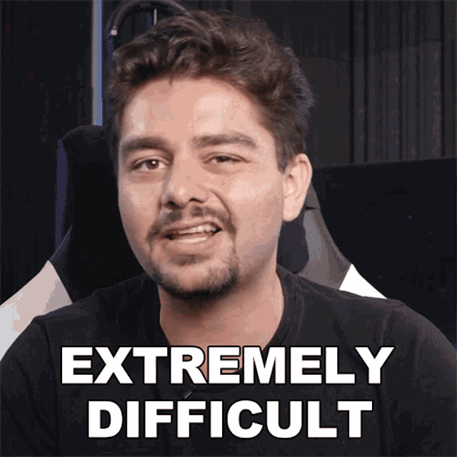 Extremely Difficult Ignace Aleya GIF - Extremely Difficult Ignace Aleya Very Hard GIFs
