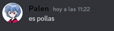 a picture of a girl with the words " palen hoy a las 11:22 es pollas " below it
