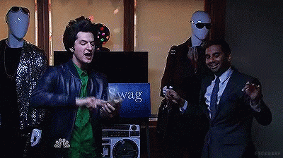 Rent A Swag GIF - Swag Rent A Swag Parks And Rec GIFs