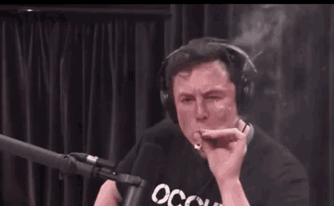 Elon Musk Smoking GIF - Elon Musk Smoking Thinking GIFs
