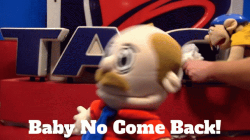 Sml Marvin GIF - Sml Marvin Baby No Come Back GIFs