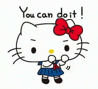 Hello Kitty You Can Do It GIF - Hello Kitty You Can Do It GIFs