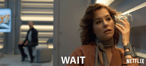 Wait Parker Posey GIF - Wait Parker Posey Dr Smith GIFs
