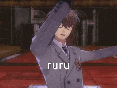 a man in a suit and tie is wearing a badge with the word guru on it