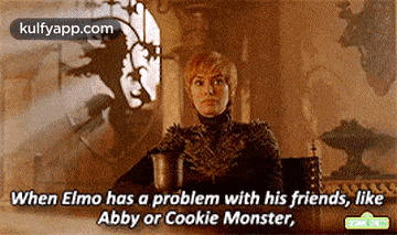 When Elmo Has A Problem With His Friends, Likeabby Or Cookie Monster,.Gif GIF - When Elmo Has A Problem With His Friends Likeabby Or Cookie Monster Elmo For-the-iron-throne GIFs