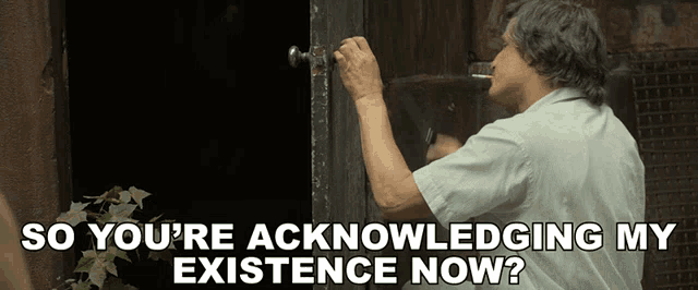 So Youre Acknowledging My Existence Now Rex GIF