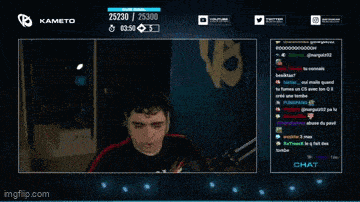 a screenshot of a video game with the words ouah le long pave