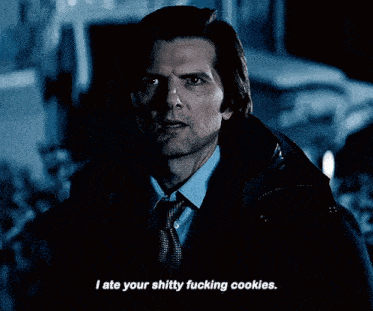 a man says i ate your shitty fucking cookies