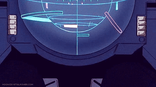 a picture of a radar with the website mooncrystalpower.com in the bottom right