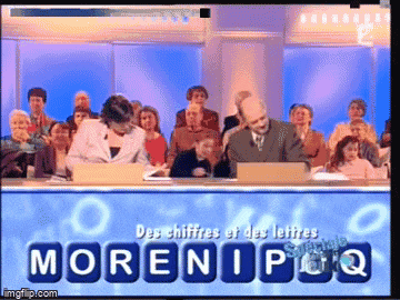 a group of people are sitting at a table with the word morenipq on it