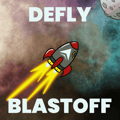 Defly Blastoff GIF - Defly Blastoff Algorand GIFs