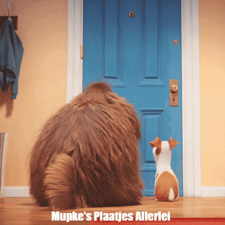 mupke 's plaatjes allerlei is written on a picture of two dogs
