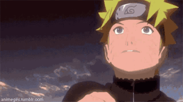 a close up of a cartoon character with a headband with the letter g on it