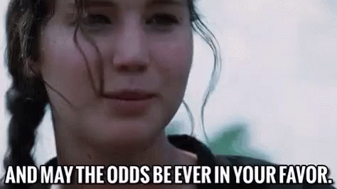 Jennifer Lawrence May The Odds Be Ever In Your Favor GIF - Jennifer Lawrence May The Odds Be Ever In Your Favor The Mocking Jay GIFs