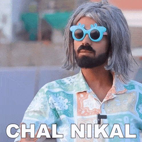 Chal Nikal Rahul Jha GIF - Chal Nikal Rahul Jha Shaitan Rahul GIFs