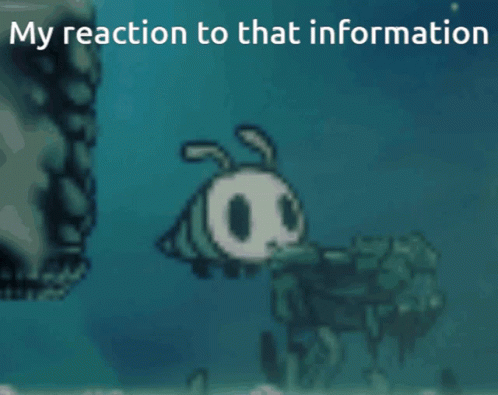 Hollow Knight Dance GIF - Hollow Knight Dance My Reaction To That Information GIFs