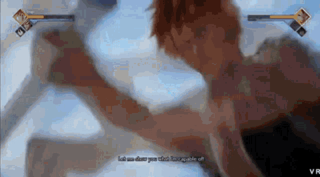 a screenshot of a video game with the words let me show you that im capable of