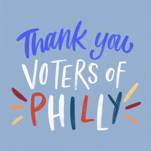 Thank You Thank You Voters Of Philly GIF - Thank You Thank You Voters Of Philly Philadelphia GIFs