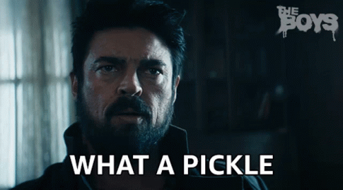 What A Pickle Billy Butcher GIF - What A Pickle Billy Butcher Karl Urban GIFs
