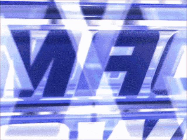 a blurred image of the word mail on a white background