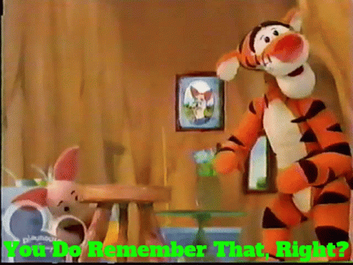 The Book Of Pooh Tigger GIF - The Book Of Pooh Tigger You Do Remember That Right GIFs