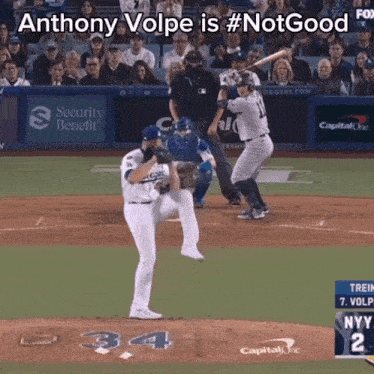 anthony volpe is #notgood while playing baseball