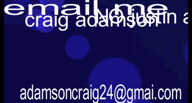 Email Me Im Not Craig Adamson GIF - Email Me Im Not Craig Adamson GIFs