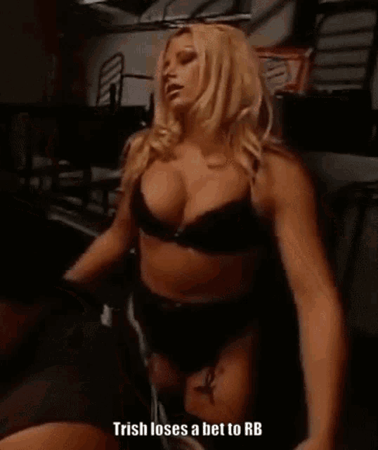 Trish Trish Stratus GIF