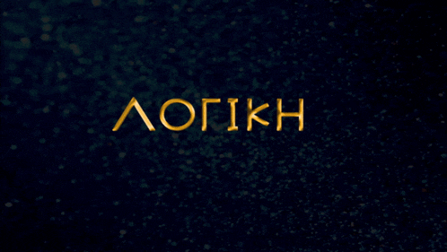 a black background with the word kydaimoia in gold letters